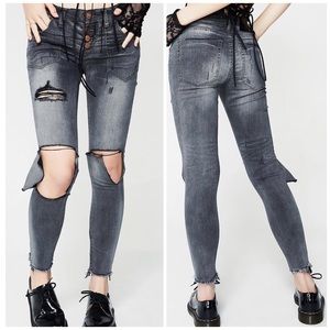 One Teaspoon Jean Freebirds ll Le Duke Distress 26